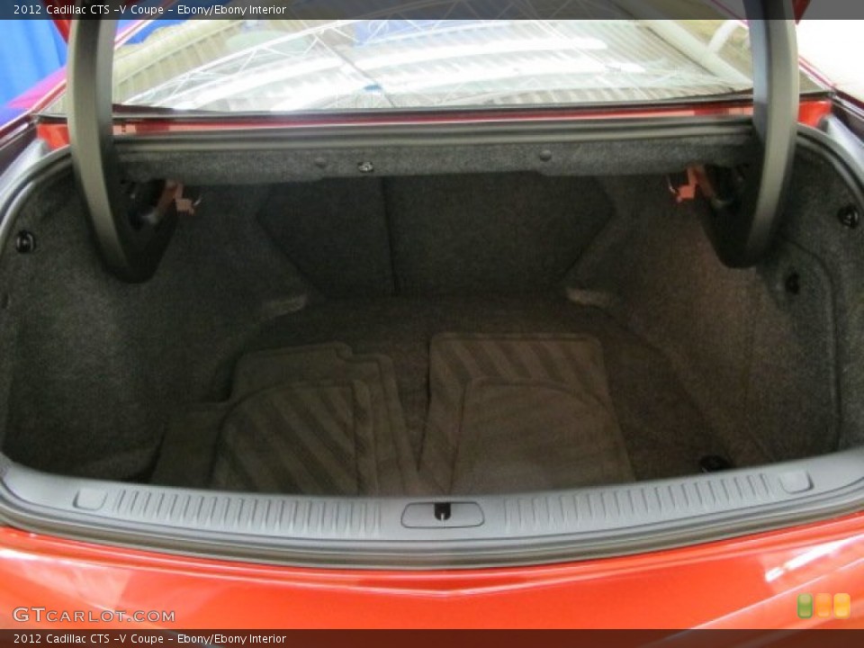 Ebony/Ebony Interior Trunk for the 2012 Cadillac CTS -V Coupe #78950017