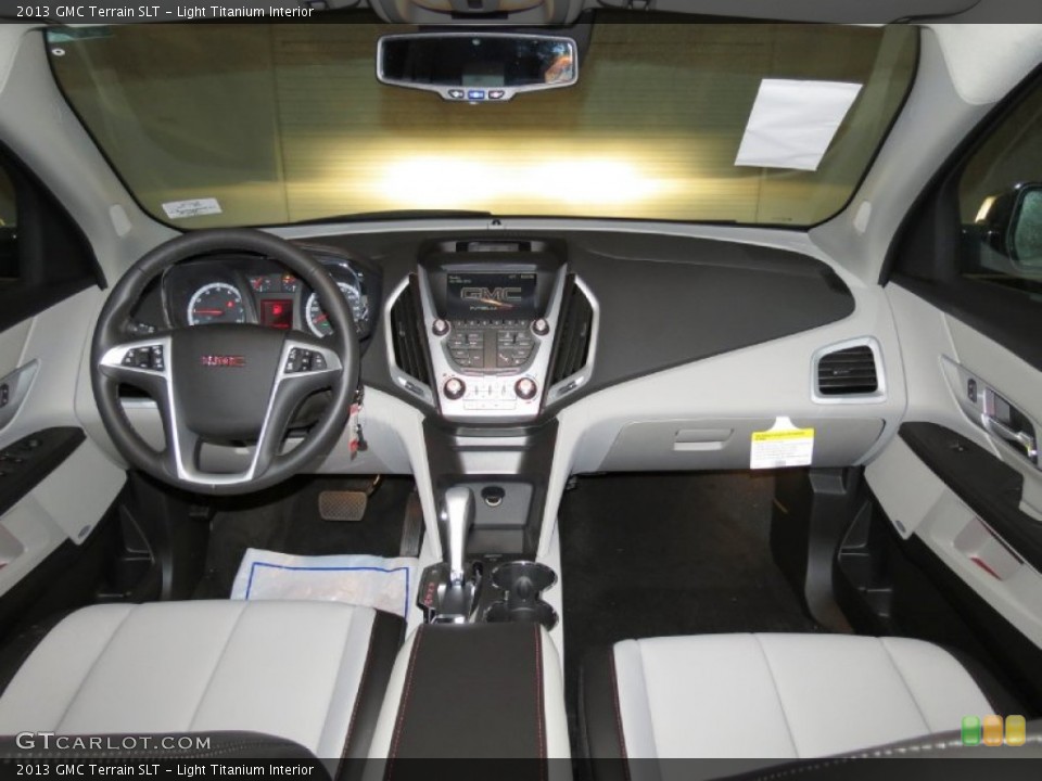 Light Titanium Interior Dashboard for the 2013 GMC Terrain SLT #78950164