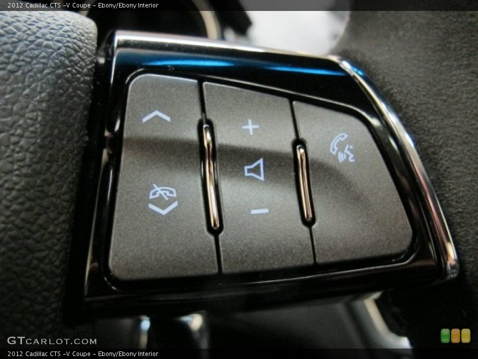 Ebony/Ebony Interior Controls for the 2012 Cadillac CTS -V Coupe #78950254