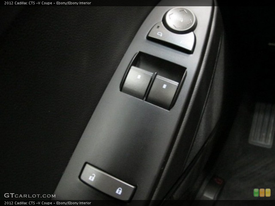 Ebony/Ebony Interior Controls for the 2012 Cadillac CTS -V Coupe #78950292