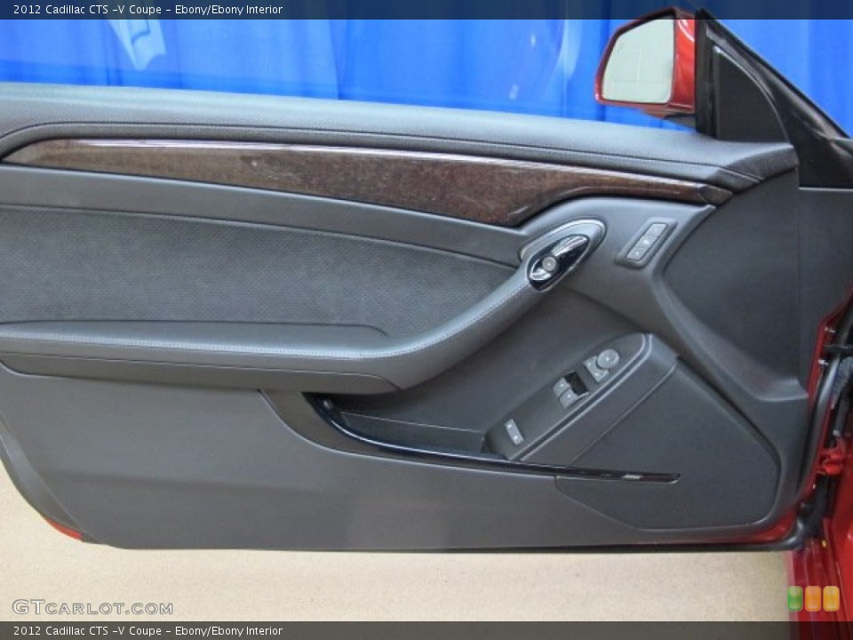 Ebony/Ebony Interior Door Panel for the 2012 Cadillac CTS -V Coupe #78950314