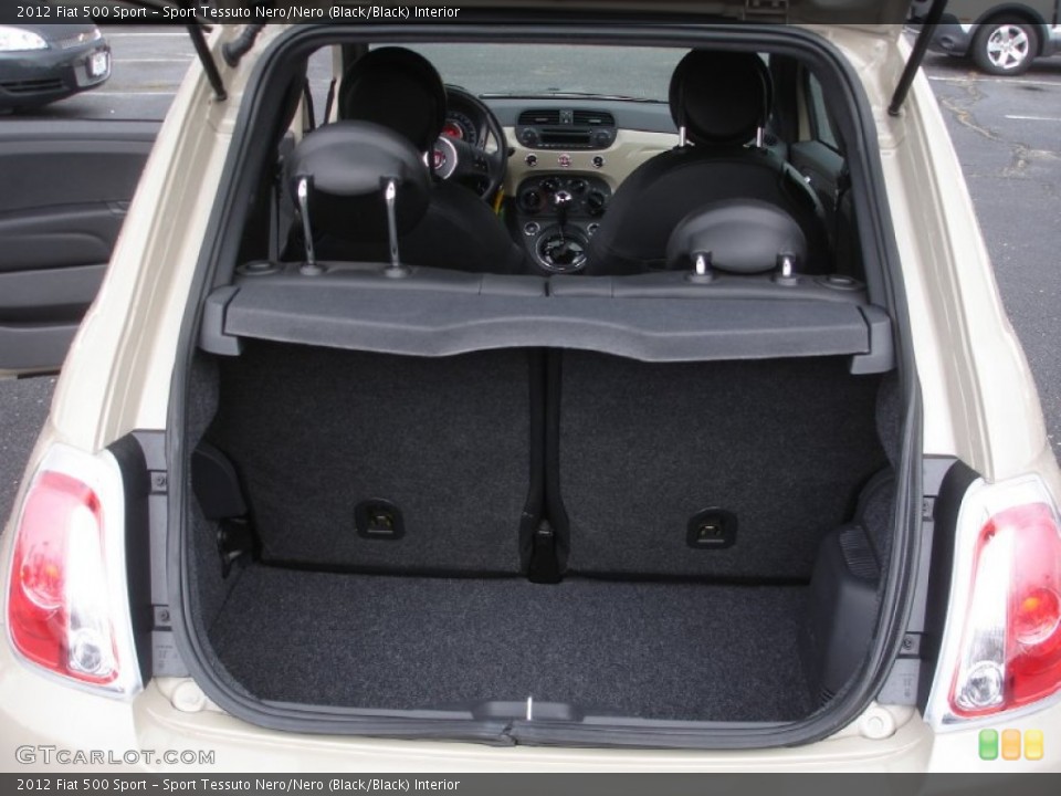 Sport Tessuto Nero/Nero (Black/Black) Interior Trunk for the 2012 Fiat 500 Sport #78953038