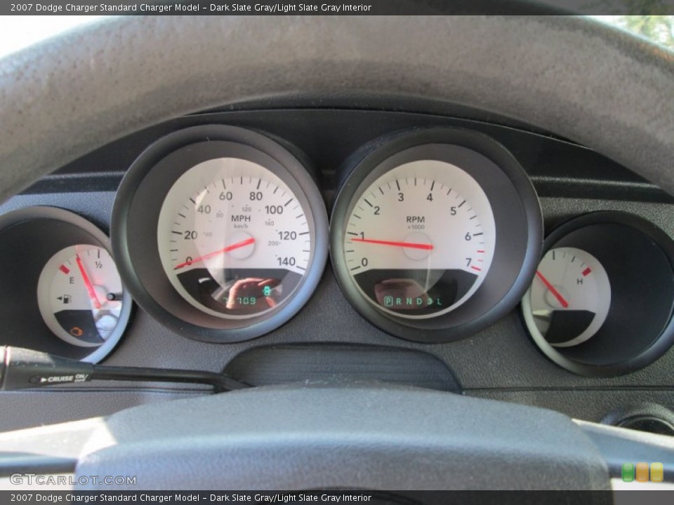 Dark Slate Gray/Light Slate Gray Interior Gauges for the 2007 Dodge Charger  #78955469