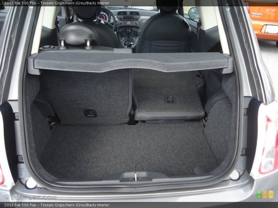 Tessuto Grigio/Nero (Grey/Black) Interior Trunk for the 2012 Fiat 500 Pop #78958503