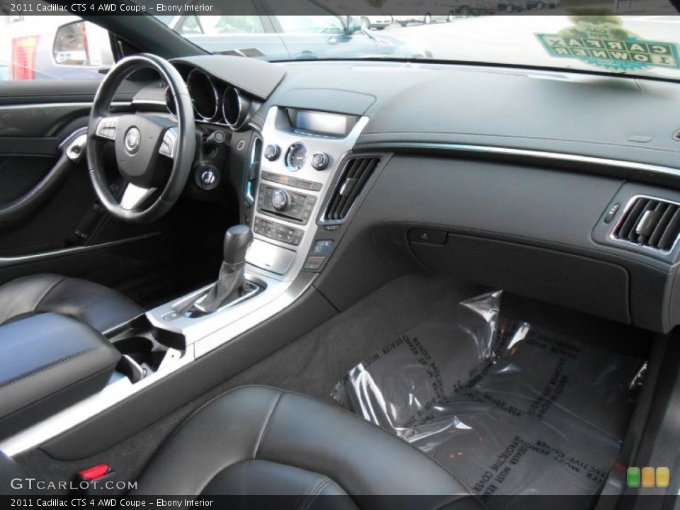 Ebony Interior Dashboard for the 2011 Cadillac CTS 4 AWD Coupe #78961852
