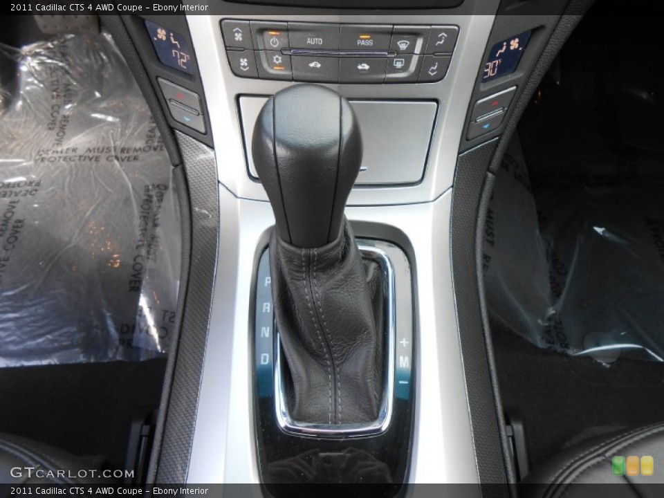 Ebony Interior Transmission for the 2011 Cadillac CTS 4 AWD Coupe #78962047