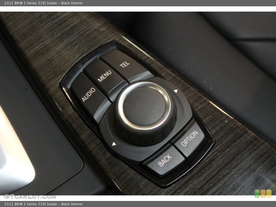 Black Interior Controls for the 2012 BMW 3 Series 328i Sedan #78964126