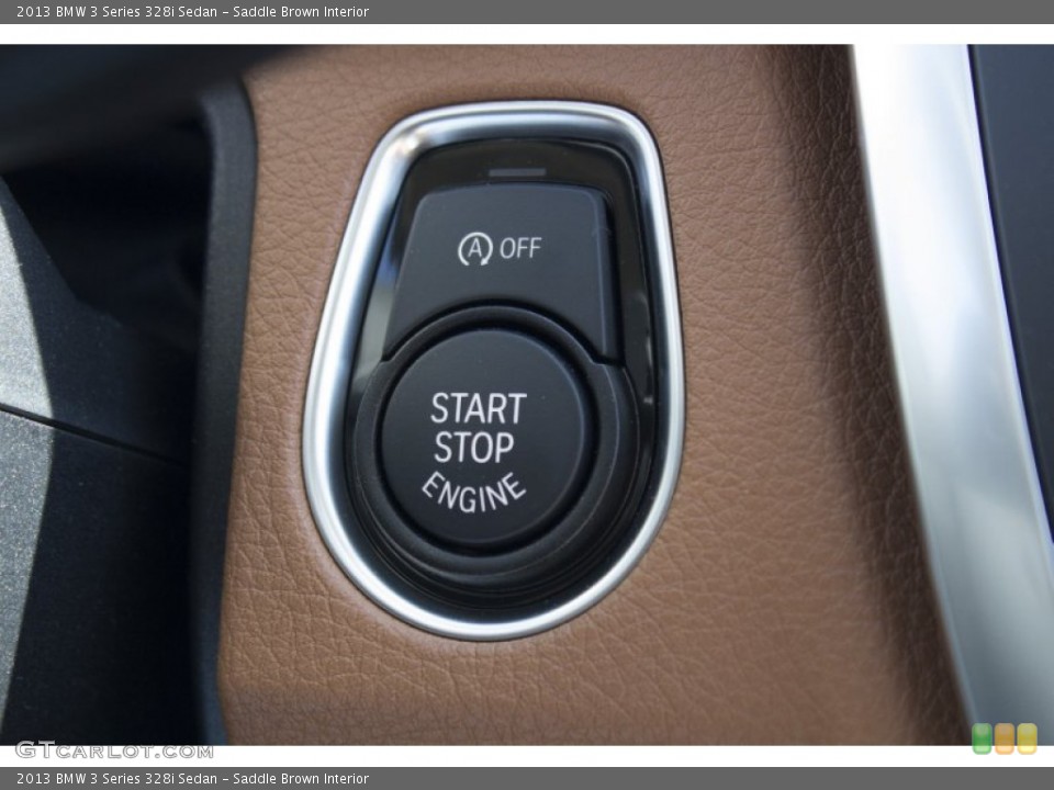 Saddle Brown Interior Controls for the 2013 BMW 3 Series 328i Sedan #78964227