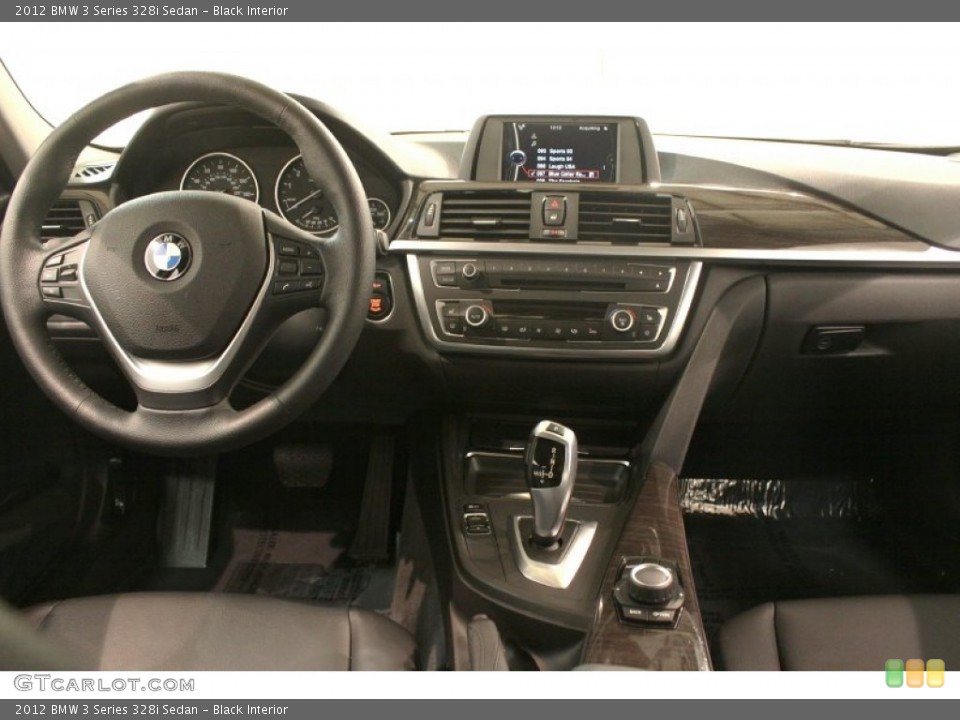 Black Interior Dashboard for the 2012 BMW 3 Series 328i Sedan #78964265
