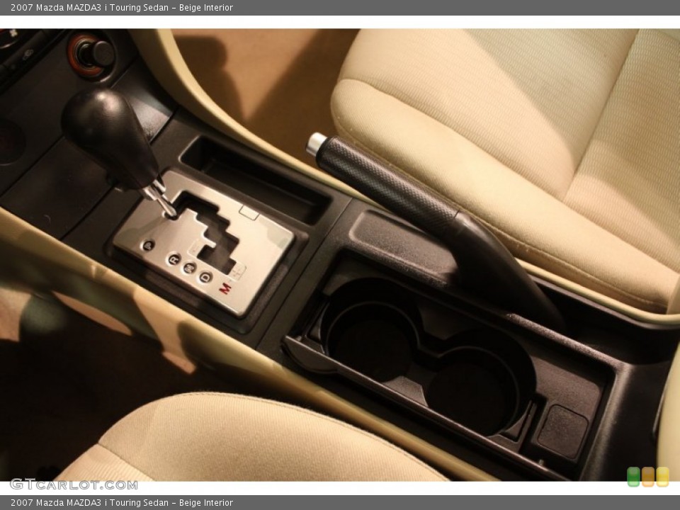 Beige Interior Transmission for the 2007 Mazda MAZDA3 i Touring Sedan #78966079