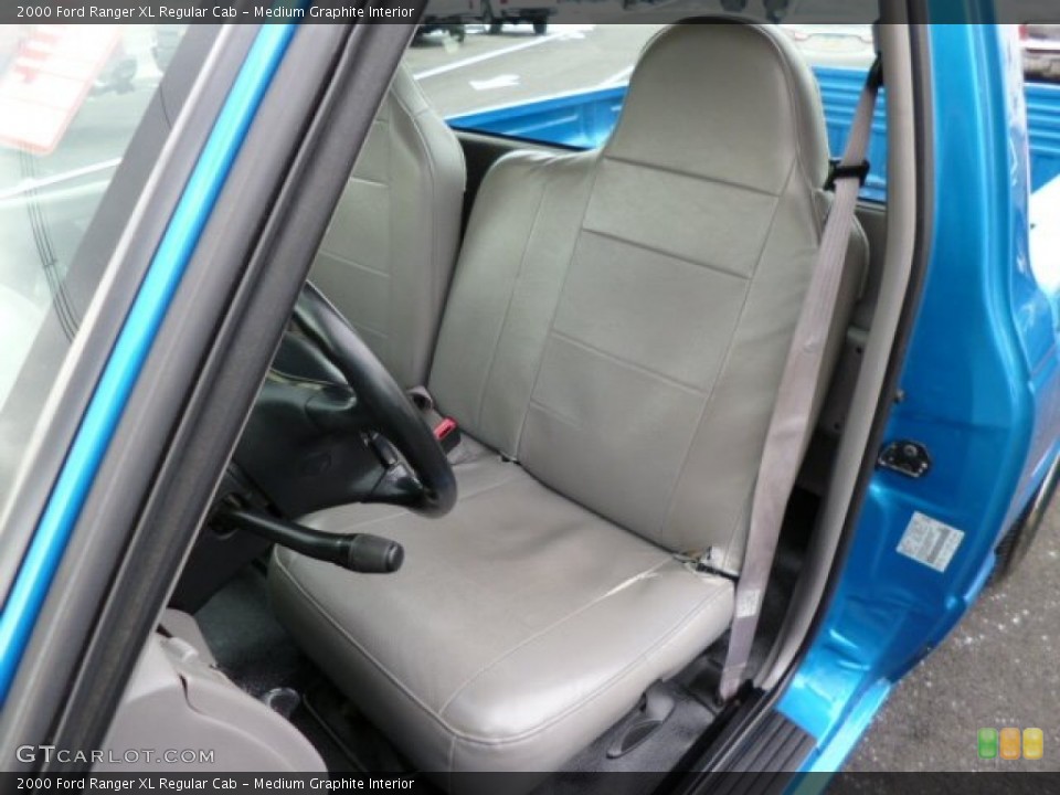 Medium Graphite Interior Front Seat for the 2000 Ford Ranger XL Regular Cab #78966338
