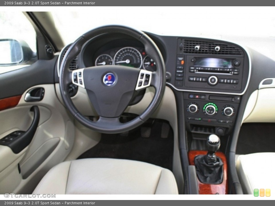 Parchment Interior Dashboard for the 2009 Saab 9-3 2.0T Sport Sedan #78966558