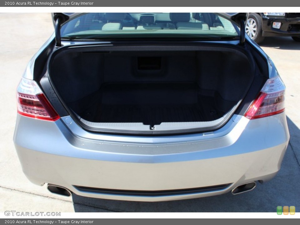 Taupe Gray Interior Trunk for the 2010 Acura RL Technology #78967306