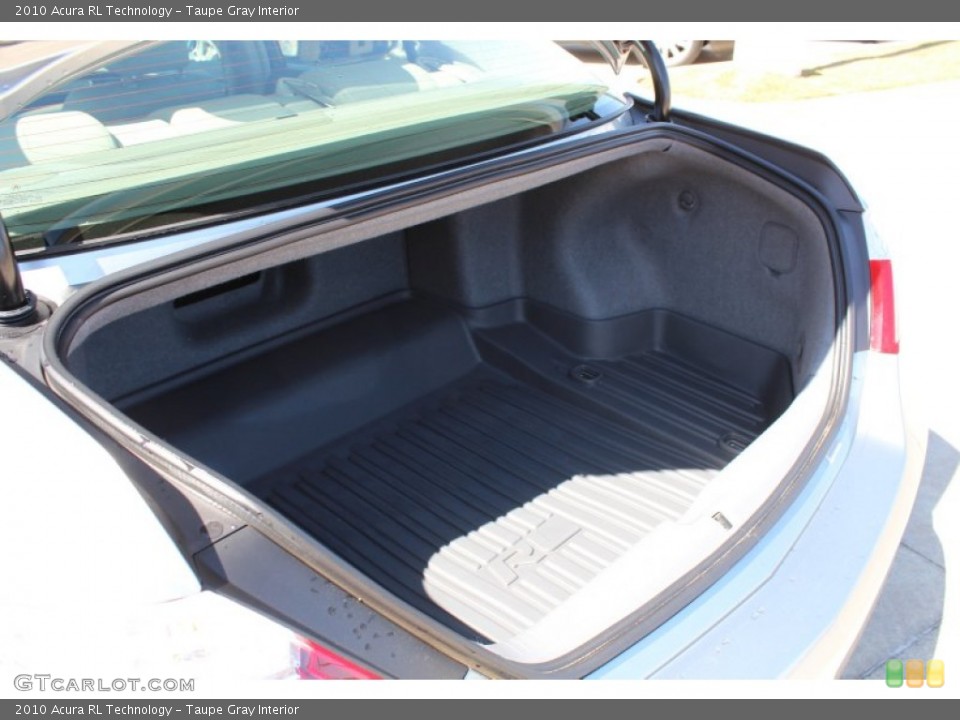 Taupe Gray Interior Trunk for the 2010 Acura RL Technology #78967329