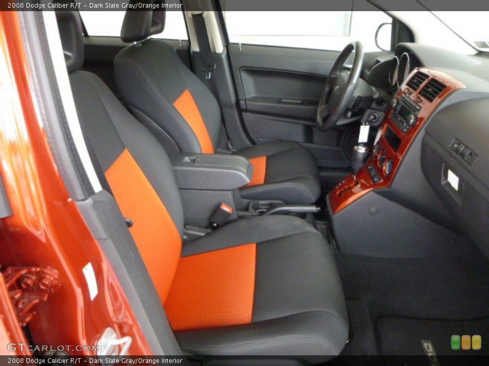 Dark Slate Gray/Orange Interior Photo for the 2008 Dodge Caliber R/T #78968278