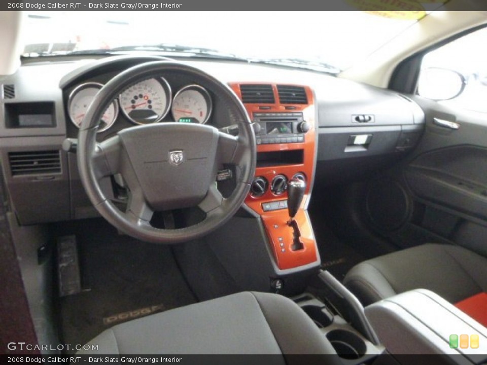 Dark Slate Gray/Orange Interior Dashboard for the 2008 Dodge Caliber R/T #78968386