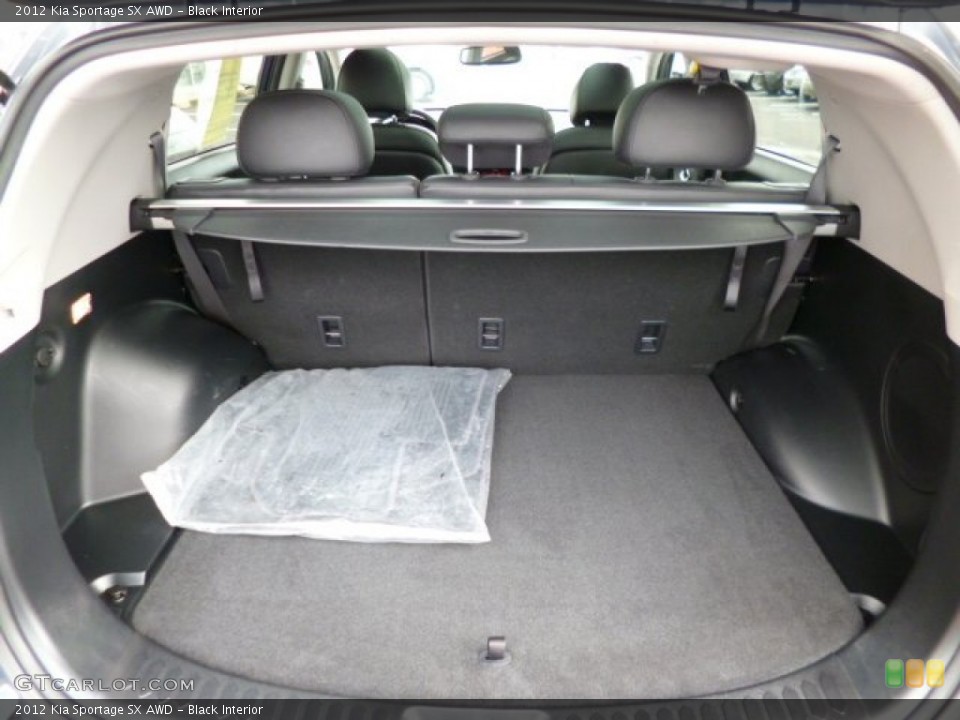 Black Interior Trunk for the 2012 Kia Sportage SX AWD #78968701