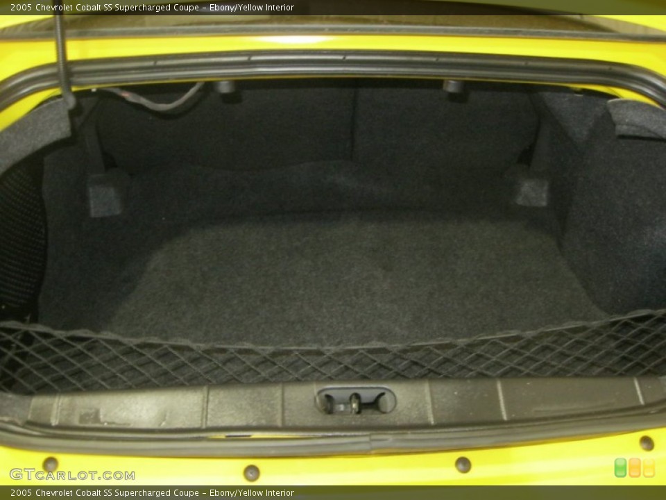 Ebony/Yellow Interior Trunk for the 2005 Chevrolet Cobalt SS Supercharged Coupe #78973273