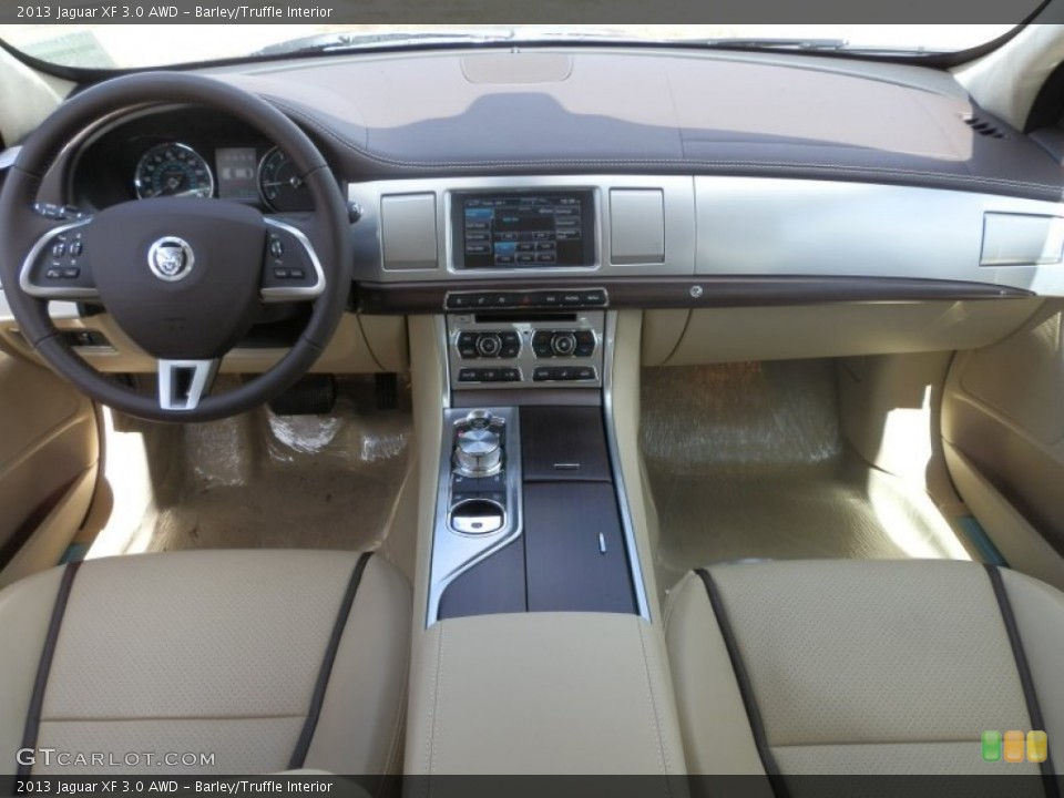 Barley/Truffle Interior Dashboard for the 2013 Jaguar XF 3.0 AWD #78973612