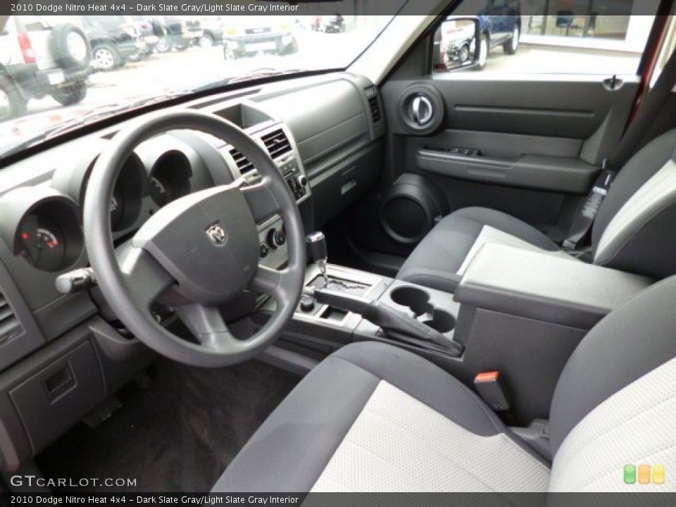 Dark Slate Gray/Light Slate Gray Interior Prime Interior for the 2010 Dodge Nitro Heat 4x4 #78974160
