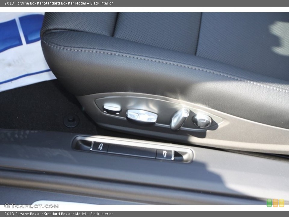 Black Interior Controls for the 2013 Porsche Boxster  #78974369