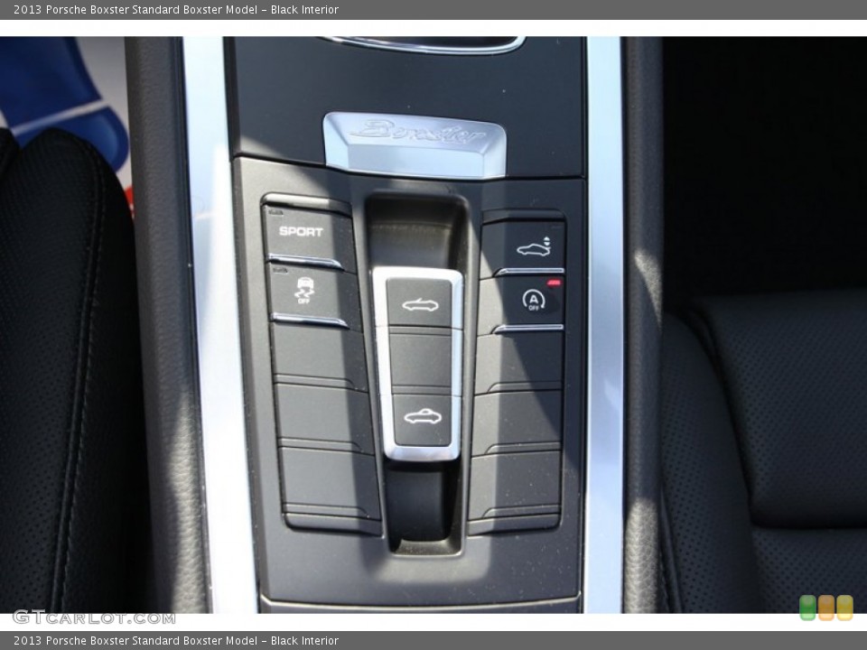 Black Interior Controls for the 2013 Porsche Boxster  #78974408