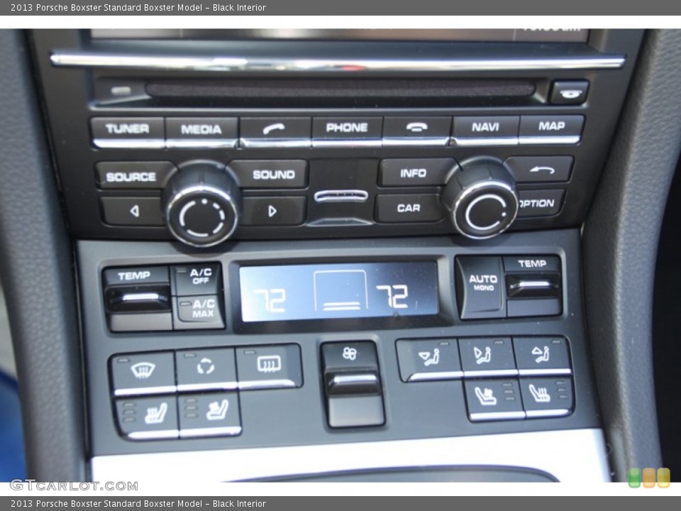 Black Interior Controls for the 2013 Porsche Boxster  #78974427