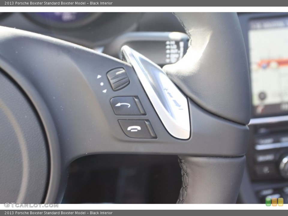Black Interior Controls for the 2013 Porsche Boxster  #78974443