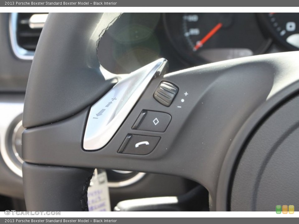 Black Interior Controls for the 2013 Porsche Boxster  #78974462