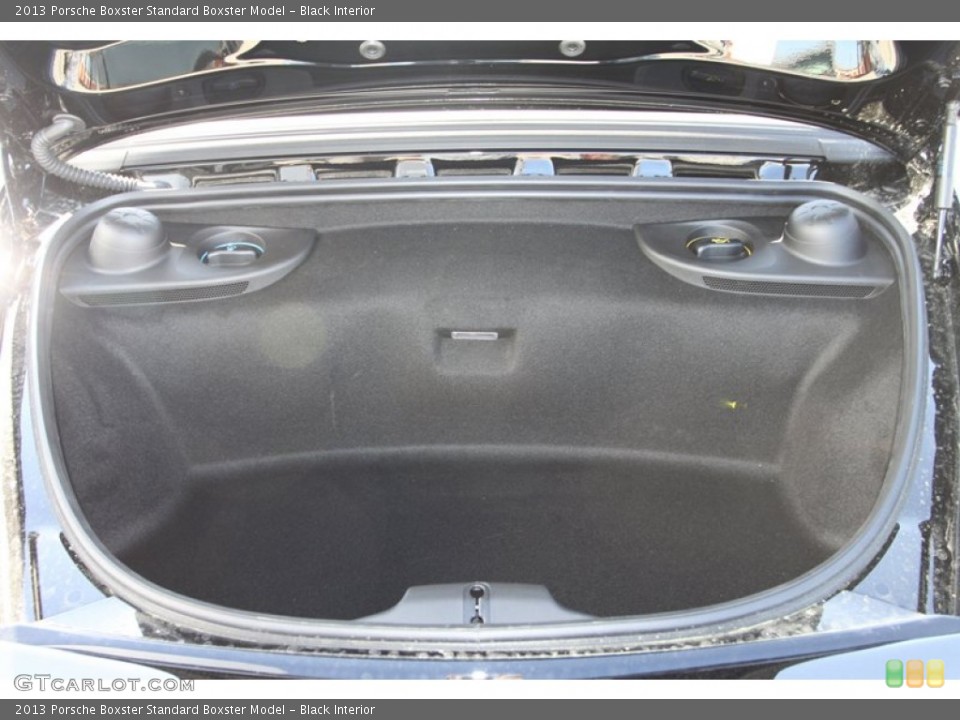 Black Interior Trunk for the 2013 Porsche Boxster  #78974536