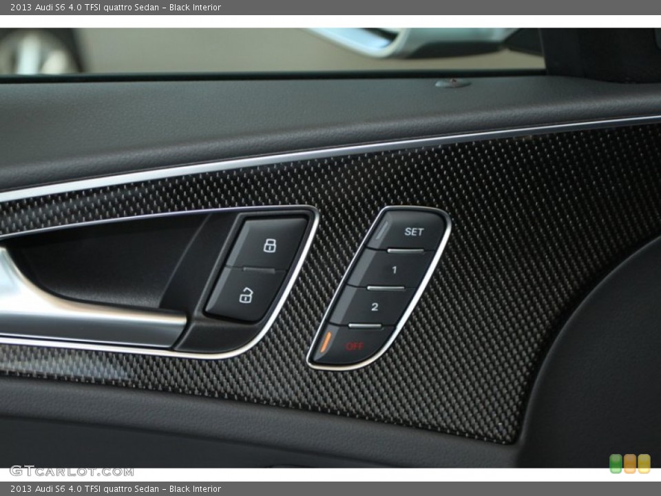 Black Interior Controls for the 2013 Audi S6 4.0 TFSI quattro Sedan #78974845