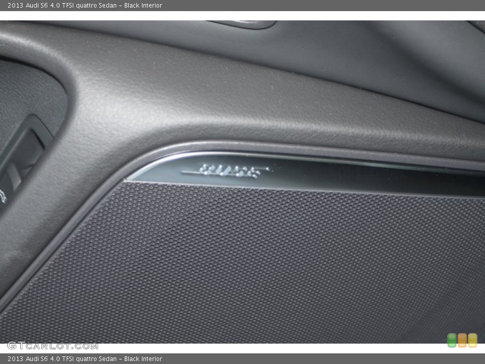 Black Interior Audio System for the 2013 Audi S6 4.0 TFSI quattro Sedan #78974979