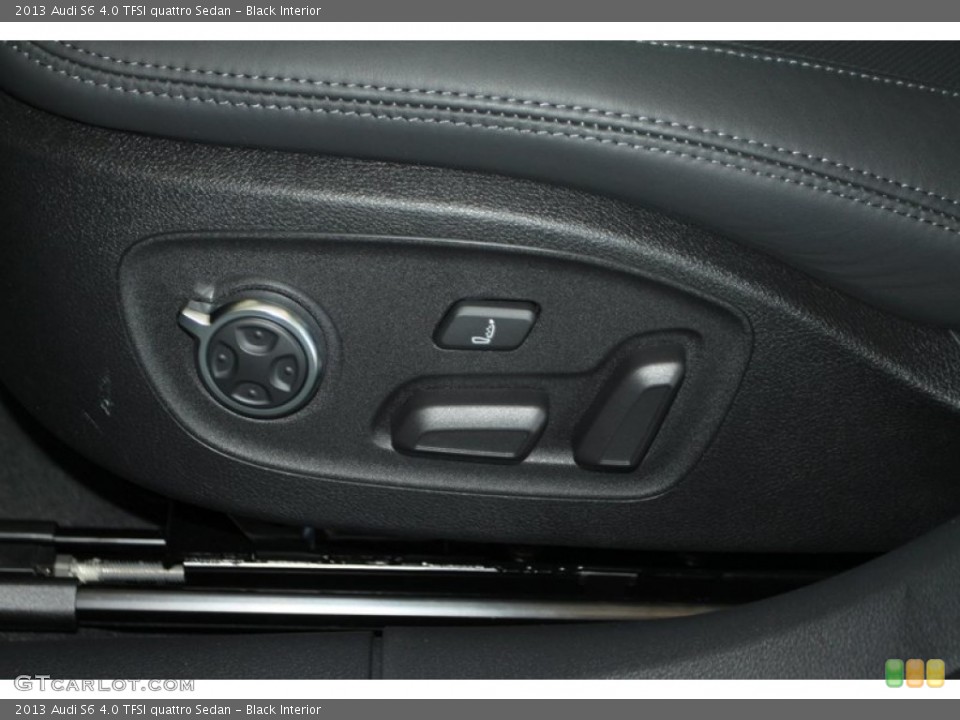Black Interior Controls for the 2013 Audi S6 4.0 TFSI quattro Sedan #78974997