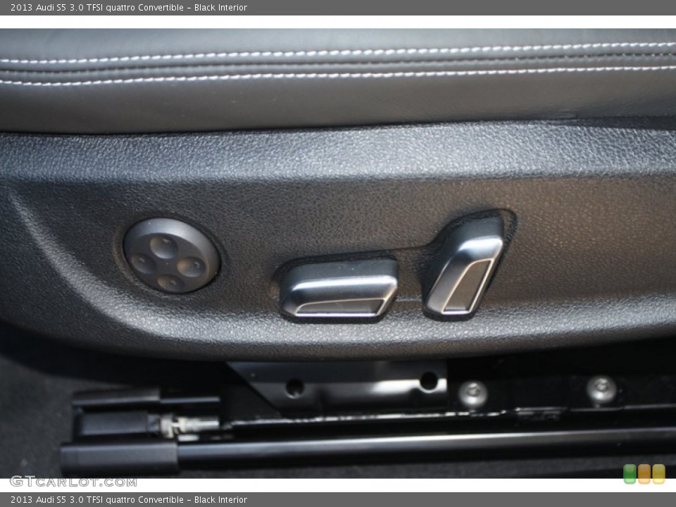 Black Interior Controls for the 2013 Audi S5 3.0 TFSI quattro Convertible #78975335