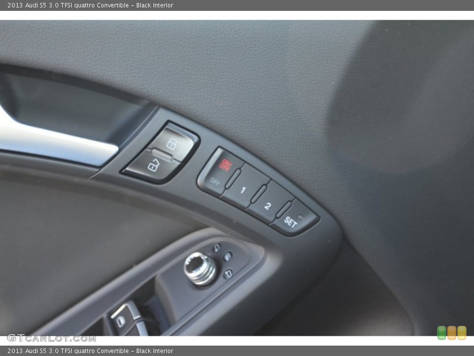 Black Interior Controls for the 2013 Audi S5 3.0 TFSI quattro Convertible #78975354