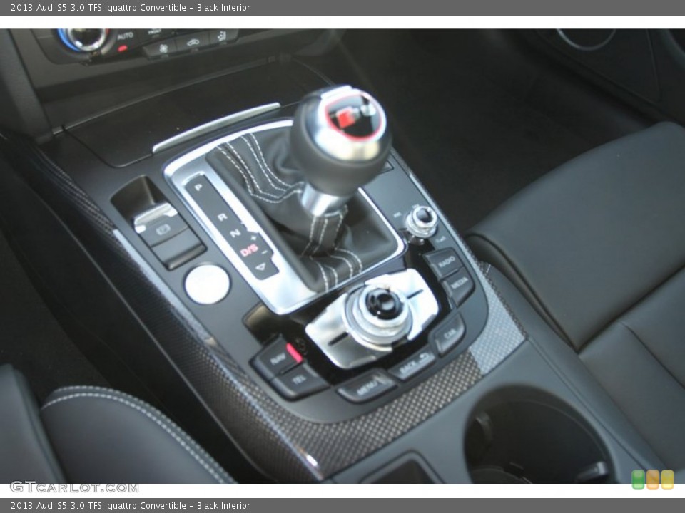 Black Interior Transmission for the 2013 Audi S5 3.0 TFSI quattro Convertible #78975395