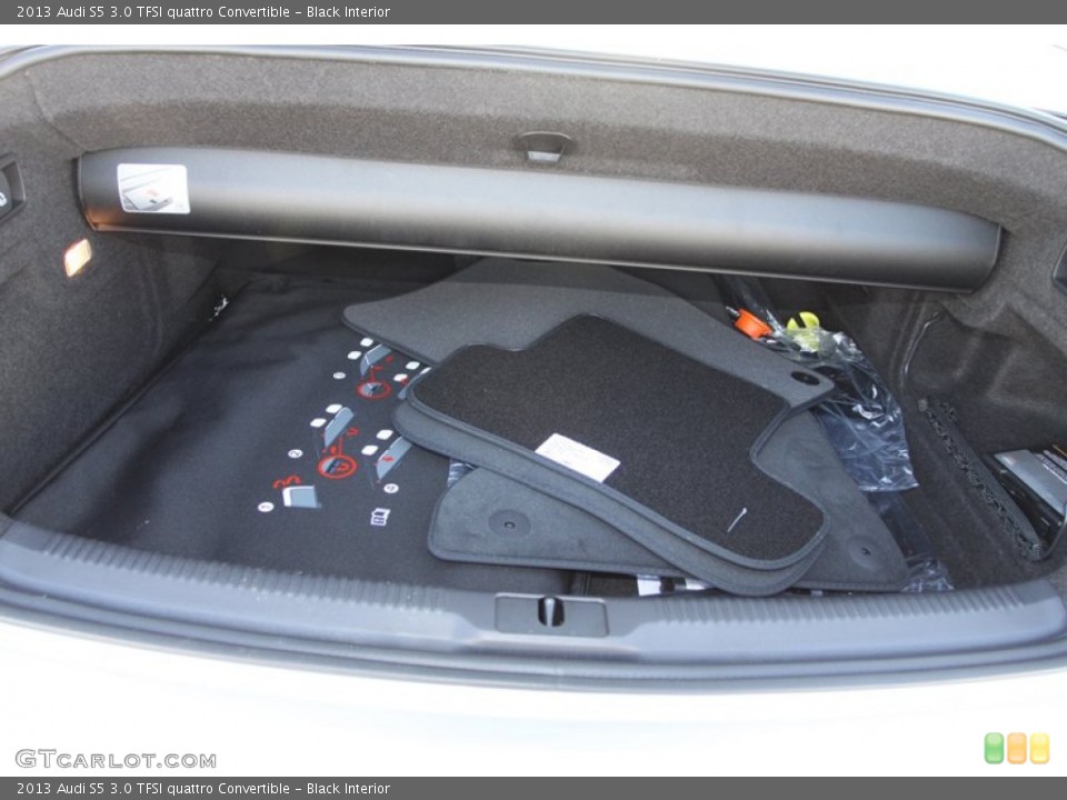 Black Interior Trunk for the 2013 Audi S5 3.0 TFSI quattro Convertible #78975521