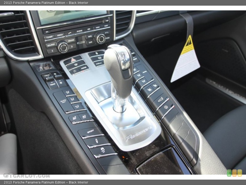 Black Interior Transmission for the 2013 Porsche Panamera Platinum Edition #78976450