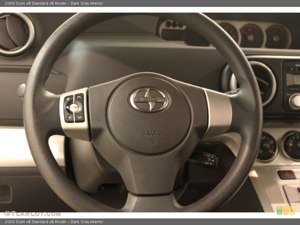 Dark Gray Interior Steering Wheel for the 2009 Scion xB  #78976723