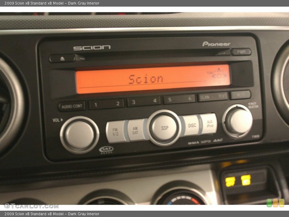 Dark Gray Interior Audio System for the 2009 Scion xB  #78976788