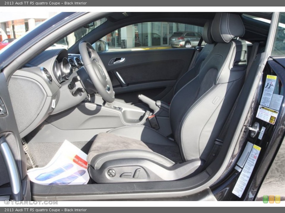 Black Interior Photo for the 2013 Audi TT RS quattro Coupe #78977929