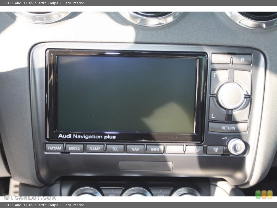 Black Interior Navigation for the 2013 Audi TT RS quattro Coupe #78977964
