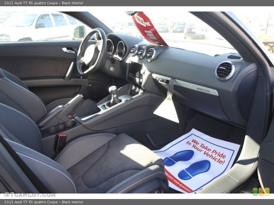 Black Interior Photo for the 2013 Audi TT RS quattro Coupe #78978059