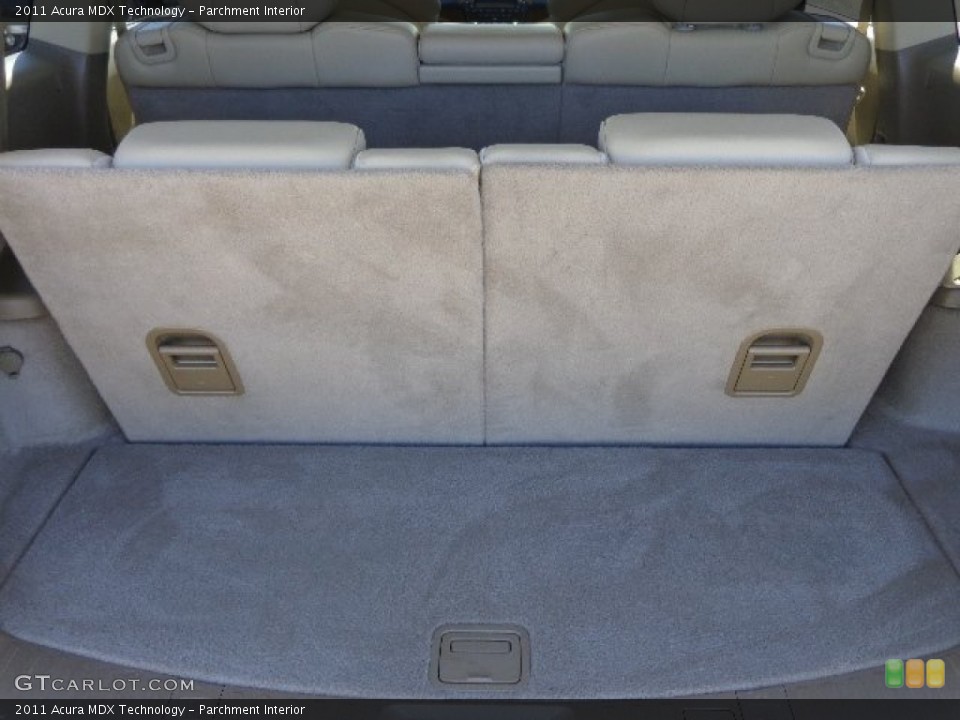 Parchment Interior Trunk for the 2011 Acura MDX Technology #78979228