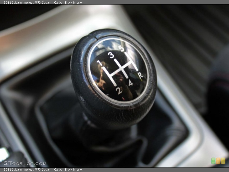 Carbon Black Interior Transmission for the 2011 Subaru Impreza WRX Sedan #78982685