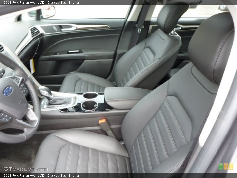 Charcoal Black Interior Photo for the 2013 Ford Fusion Hybrid SE #78984925