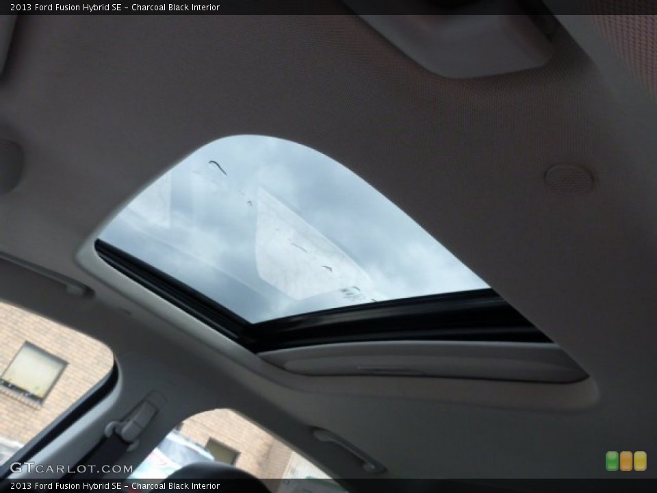 Charcoal Black Interior Sunroof for the 2013 Ford Fusion Hybrid SE #78984987