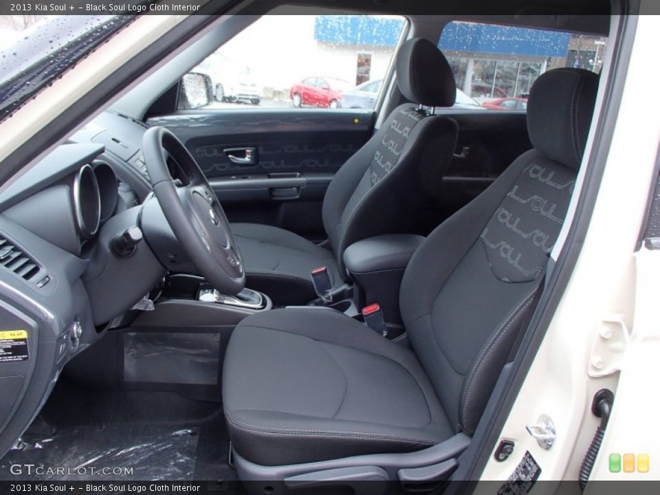Black Soul Logo Cloth Interior Photo for the 2013 Kia Soul + #78989312