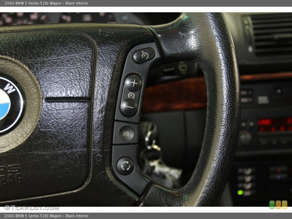 Black Interior Controls for the 2000 BMW 5 Series 528i Wagon #78992296