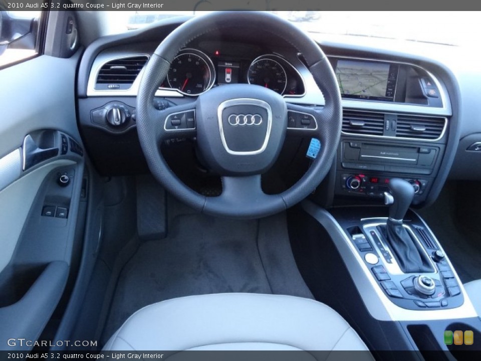 Light Gray Interior Dashboard for the 2010 Audi A5 3.2 quattro Coupe #78992938